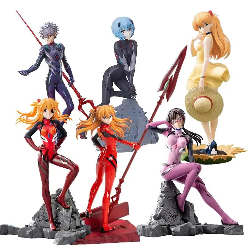 

Подлинная фигурка Sega Evangelion Luminasta Soryu Asuka Langley Kaworu Nagisa Rei Ayanami Makinami Mari Illustrious 30th, модель игрушки
