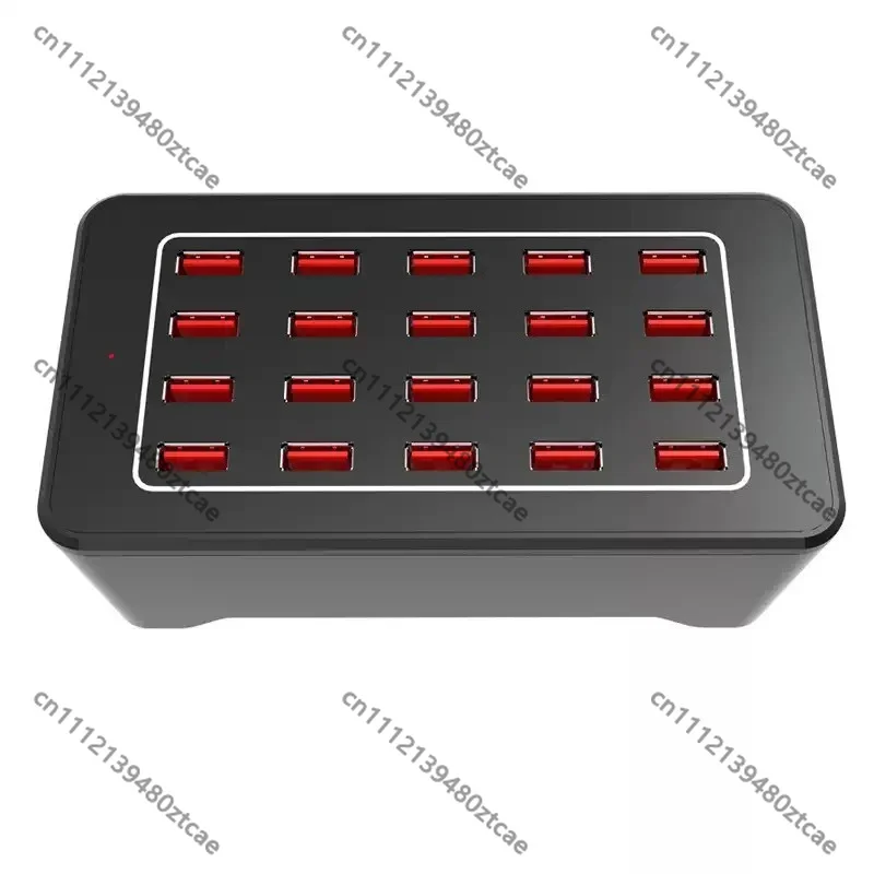 30‑Ports Multi‑Port USB Charging Hub Desktop Charger Station Power Dock For Mobile Phones Tablets Multiple Electronic Devices