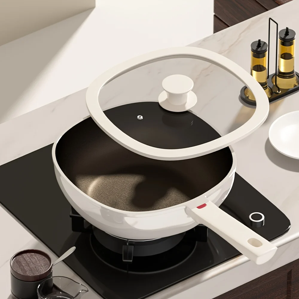 New Dream Titanium Ceramic Wok and Frying Pan Set