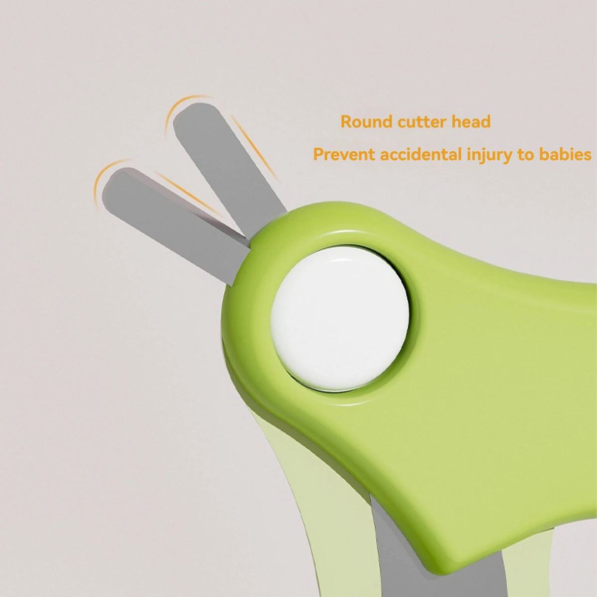 Baby nail clippers Newborn nail clipper set Owl children's safety scissors anti-clipper set