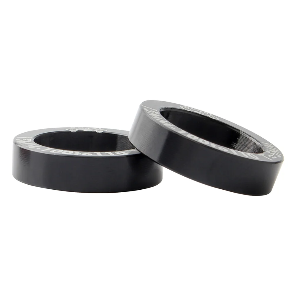 

2Pcs Hub Conversion Spacer Washer Bike Screw Aluminum Lightweight For Mountain Accessories Protect Flat