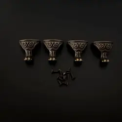 Case Alloy Decorative Box Furniture Part Hardware Leg Corner Furniture Leg Feet