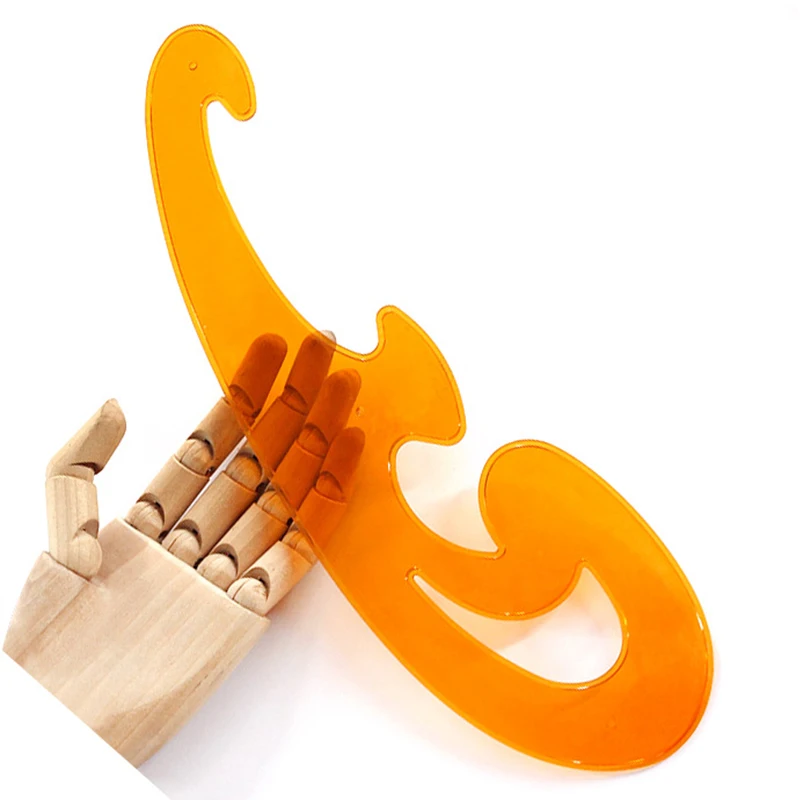 3pcs Curve Board 3-Piece Set Student Art Design Architecture Furniture Interior Manga Curve Ruler Drawing Tool view 5