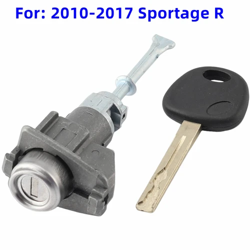 XIEAILI OEM cerradura de puerta izquierda de coche cilindro barril para Kia 2010-2017 Sportage R con 1 Uds llave