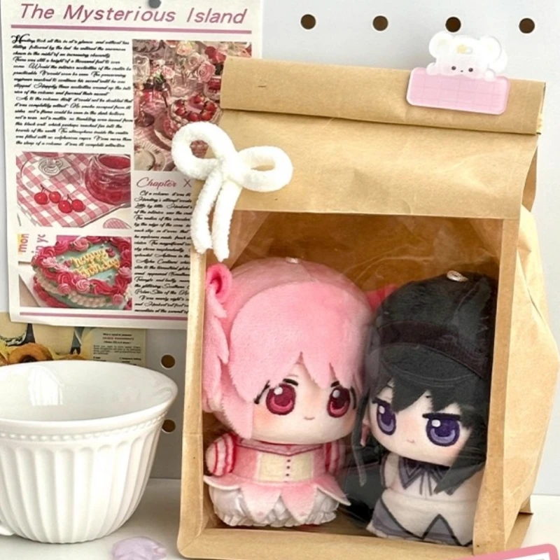 

Magic Girl Doujin 10cm Mini Cotton Plush Doll Kawaii Anime Mystery Collectible Blind Box Girls Soft Fluffy Desk Ornament