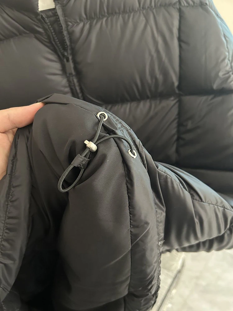 ใหม่สบายๆฤดูหนาว Parkas เกาหลีหลวมลงเสื้อผ้าฝ้ายเบาะผู้หญิงเสื้อ Chic WARM หญิงปักเป้า Outerwear