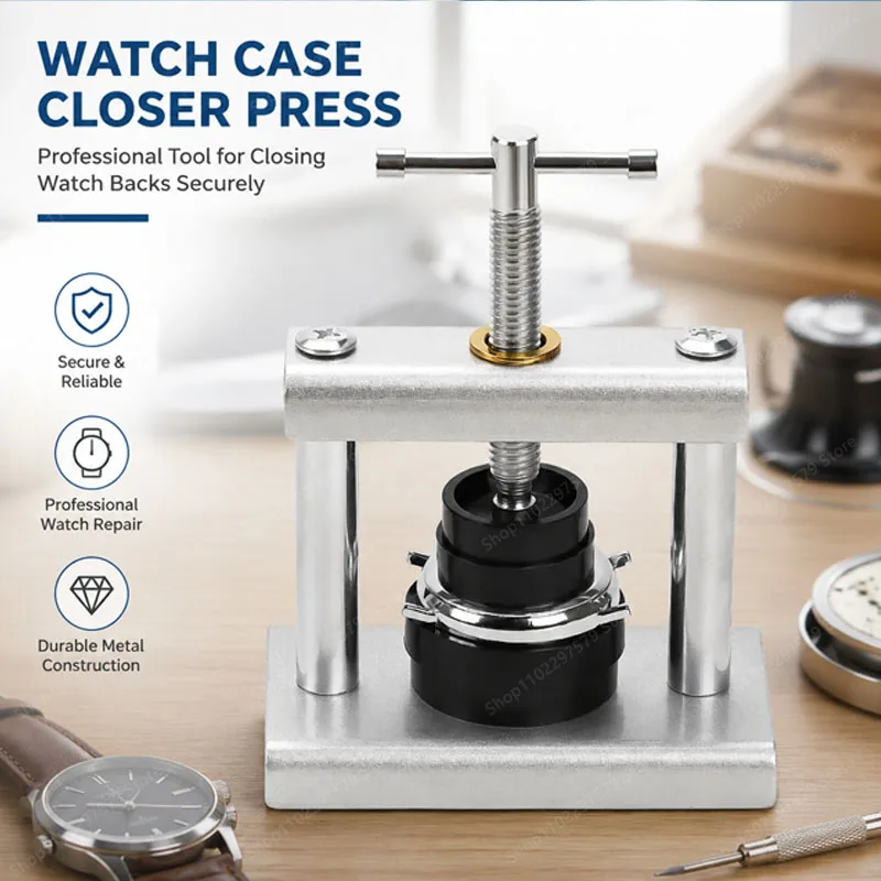 Full Set of Rubber Pads for Watch Cap Press Spiral Pressure Design Professional Watch Back Cover Disassembly and Repair Machine
