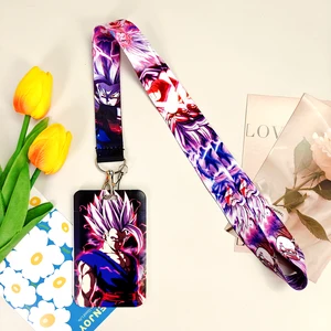 Japanese Dragon Ball Anime Lanyards for key, neck strap, card crack, gym keychain, keychain accessories, gifts 8 Main Sales Identification Cracha - №8