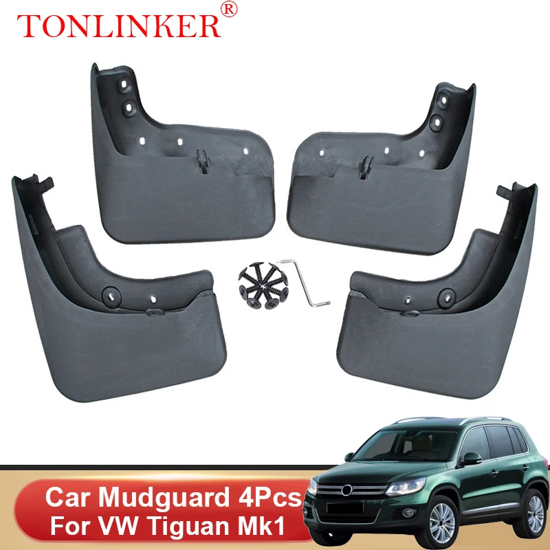 

Car Mudguard For Volkswagen VW Tiguan Mk1 NF 5N 2008-2016 Front Rear Mudguards Splash Guards Fender Mudflaps 4Pcs Accessories