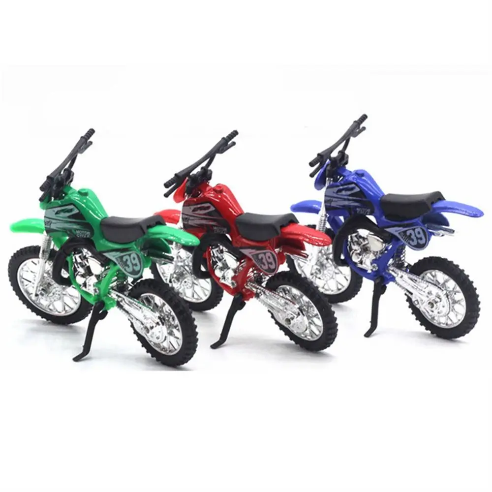 Simulated Motorcycle Model Off-road Vehicle Collection Alloy Motocross Toy Racing Sliding Function Motorcycle Metal Toy Kids Toy