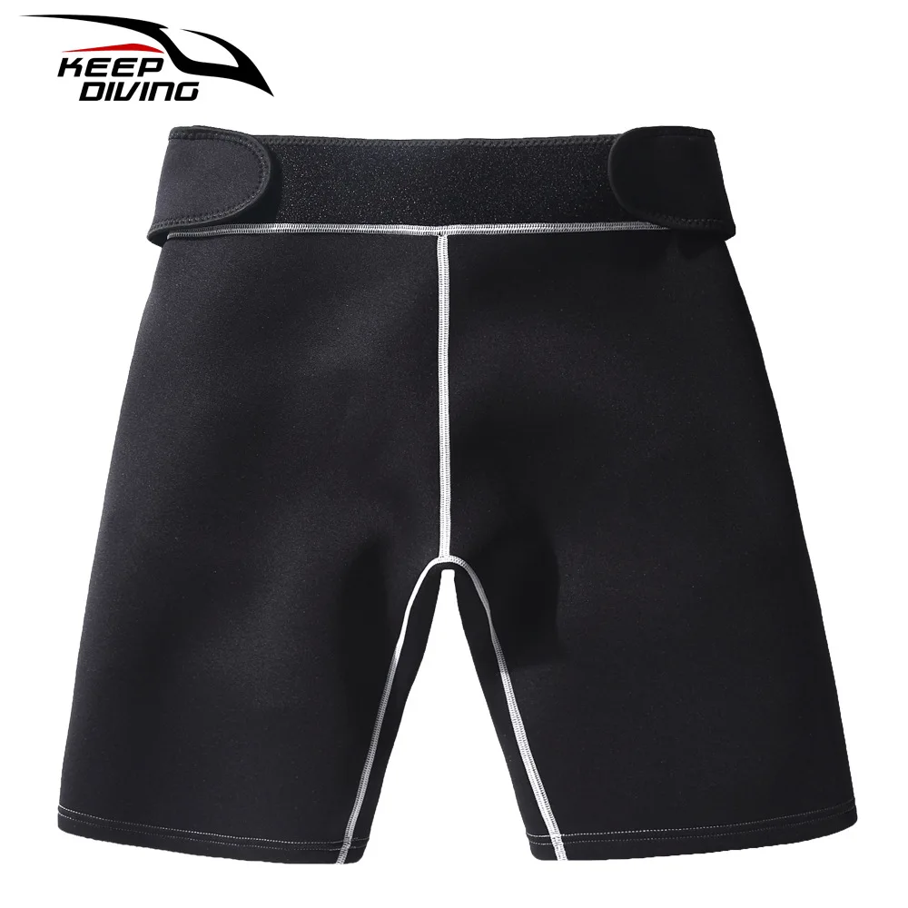 Trajes de neopreno elásticos para hombre y mujer, pantalones de buceo y surf, pantalones cortos cálidos y con protección solar, 2MM