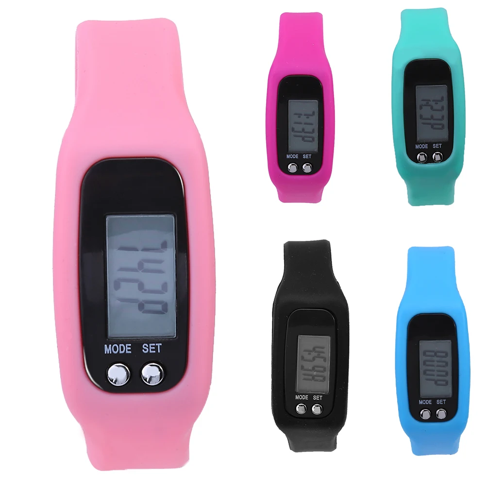 Calorie Counter Pedometer Bracelet Smart Bracelet Watch Wristband Calorie Counter Pedometer Sports Fitness  Step Counter