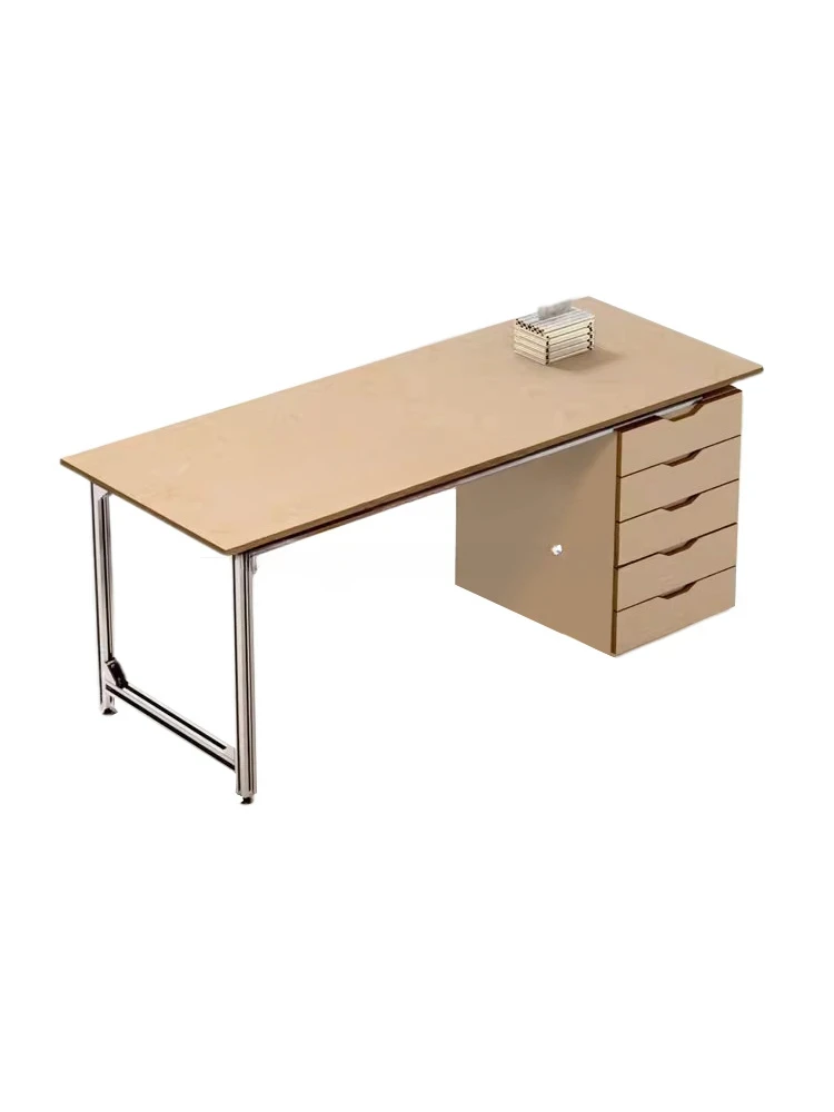 

Desk Home Long Aluminum Computer Desk Studio Desk Writing Study Table