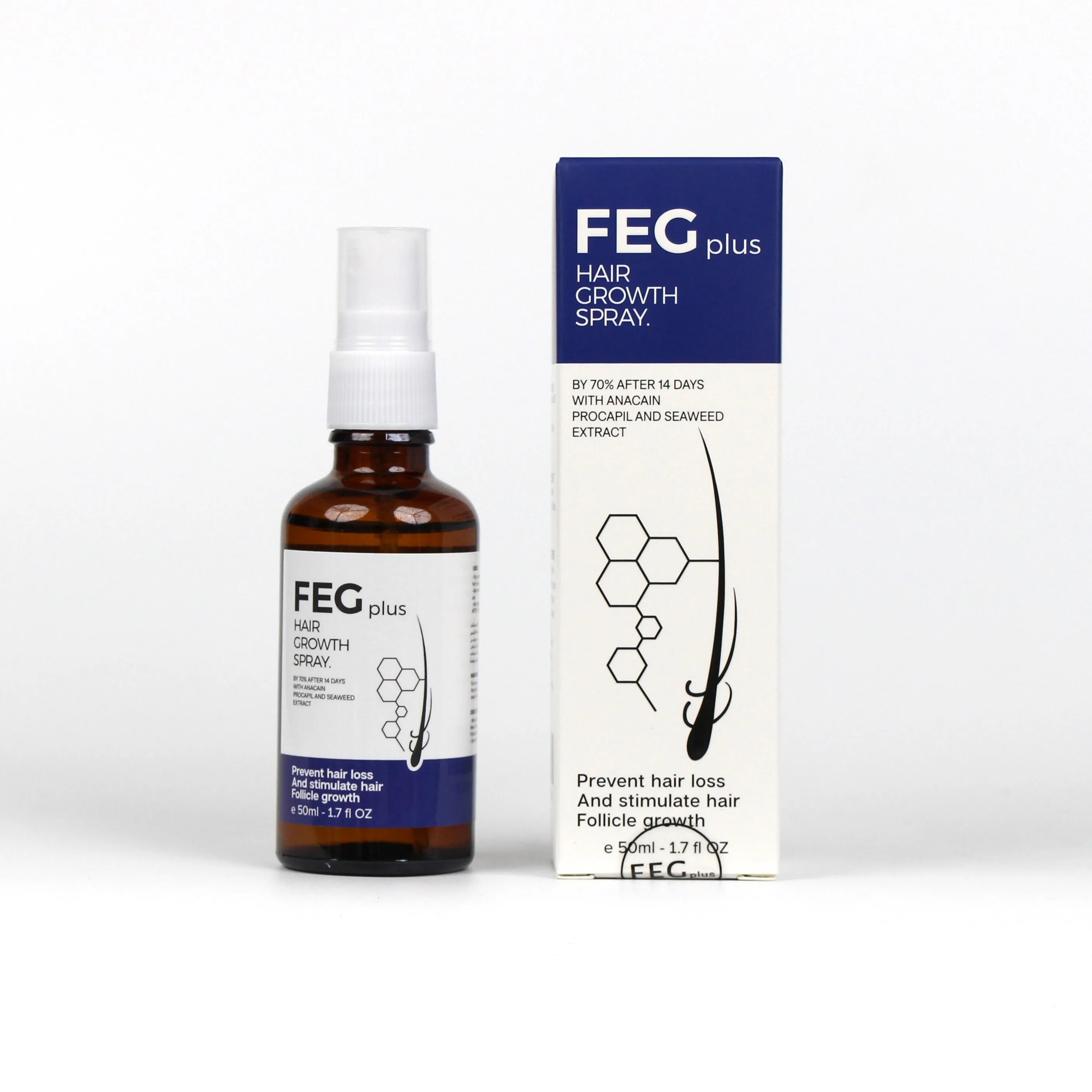 FEG Plus Spray Hair Care Spray That Focuses on Hair Health and Brings Shiny, Healthy Hair