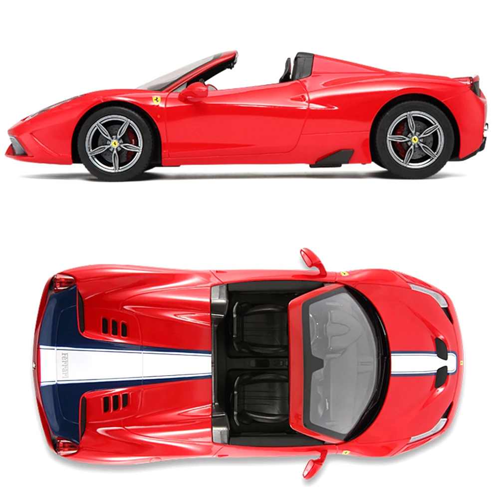 RASTAR 1/14 Ferrari 458 Speciale A RC Car Model RC Open/Close Roof 4.8V 600mAh Battery LED Lights Toy Gift For Adults