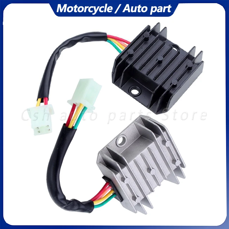 

12V /4 pin Motorcycle voltage regulator rectifier for CG125-250CC GY6 scooter ATV UTV