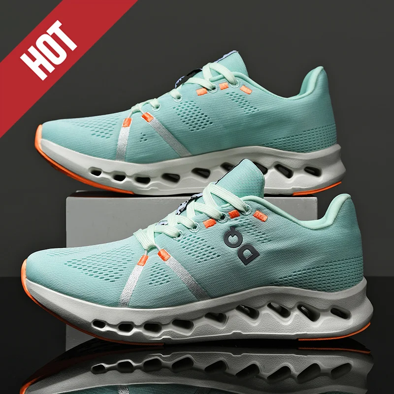 

Marathon Men Sports Running Shoes Air Cushion Breathable Lightweight Male Comfortable Athletic Nonskid Sneakers Hiking Jogging