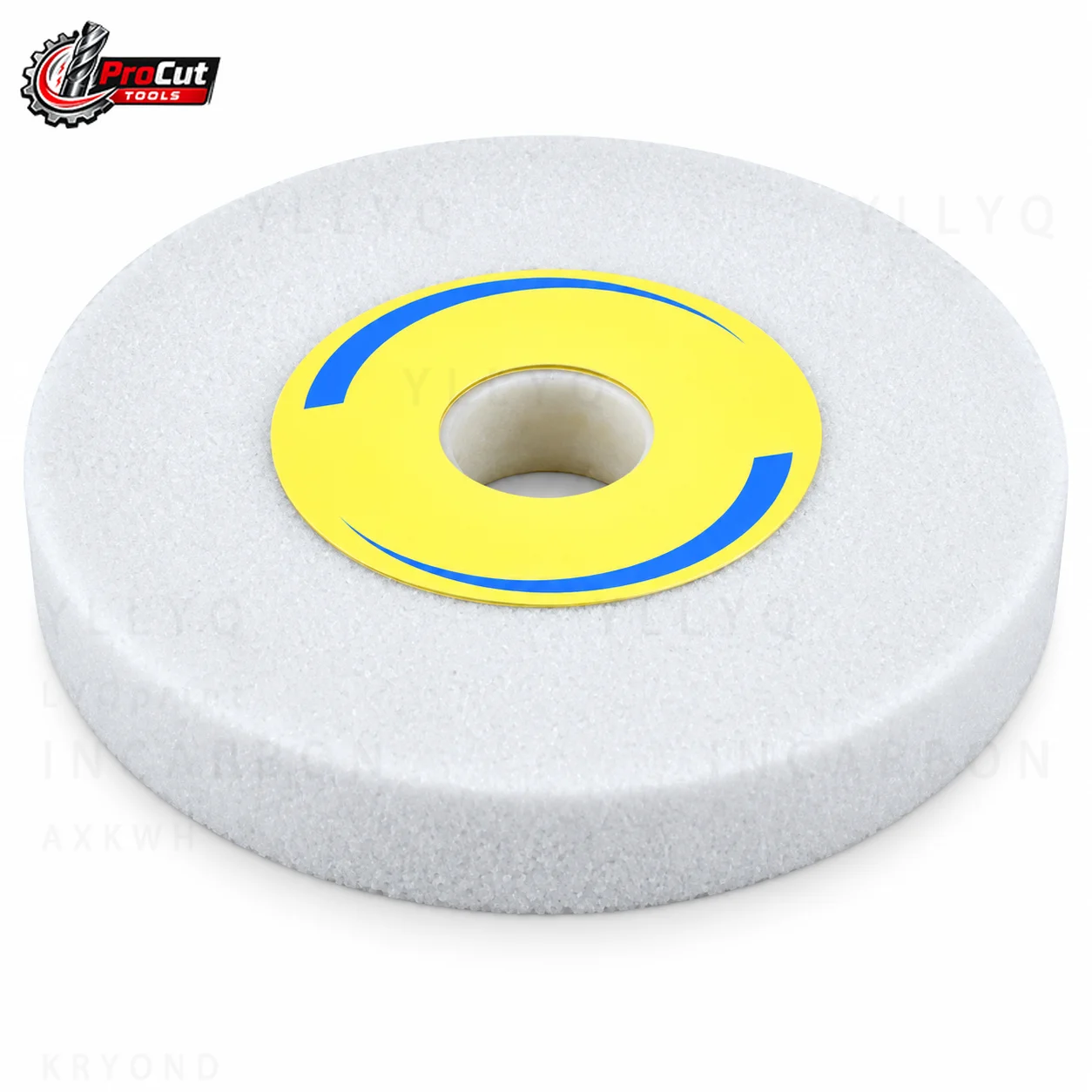 KRYOND White Corundum Grinding Wheel for 618 Hand Surface Grinder 180mm Wet Grinding Wheel for Mold Steel
