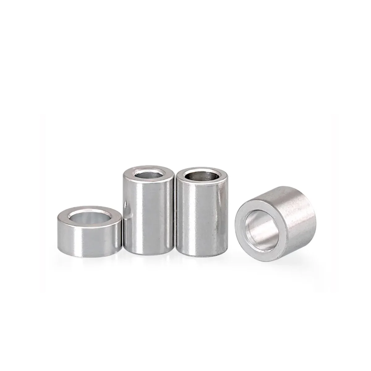 

Aluminum Alloy Hollow Shaft Liner Washer Metal Pipe Screws Wear-Resistant Thickened Aluminum Flat Gasket Spacer Sleeve M6M8M10