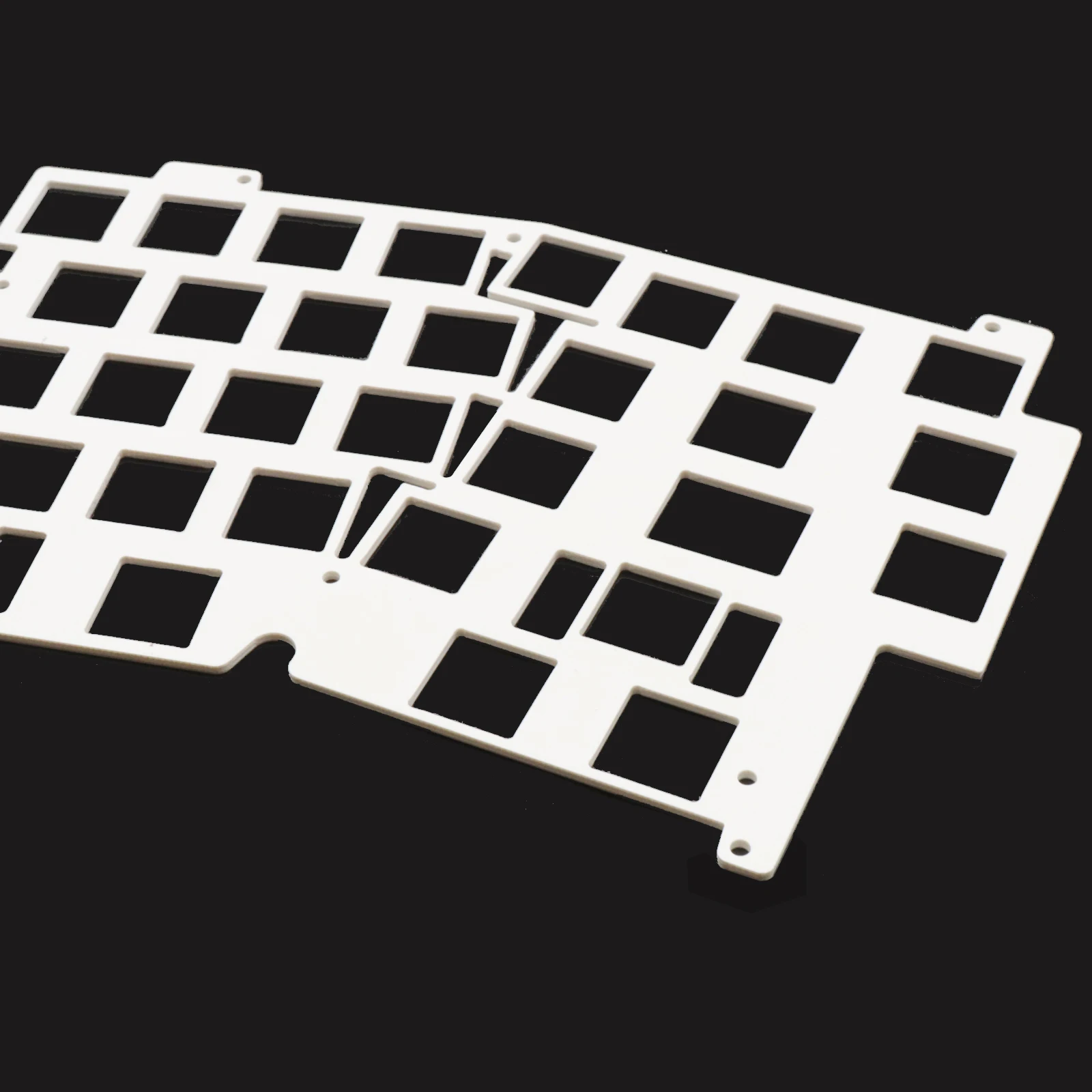 OWLab Spring Alice Mechanical Keyboard Positioning Plate Polycarbonate/POM/Fr4 Material