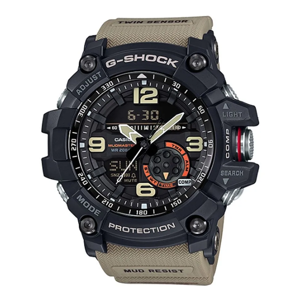 Casio GG-1000 Brand New Original G SHOCK Little Mud King Waterproof and Mud-proof Sports Dual-screen Men\'s Watch Luxury Casual