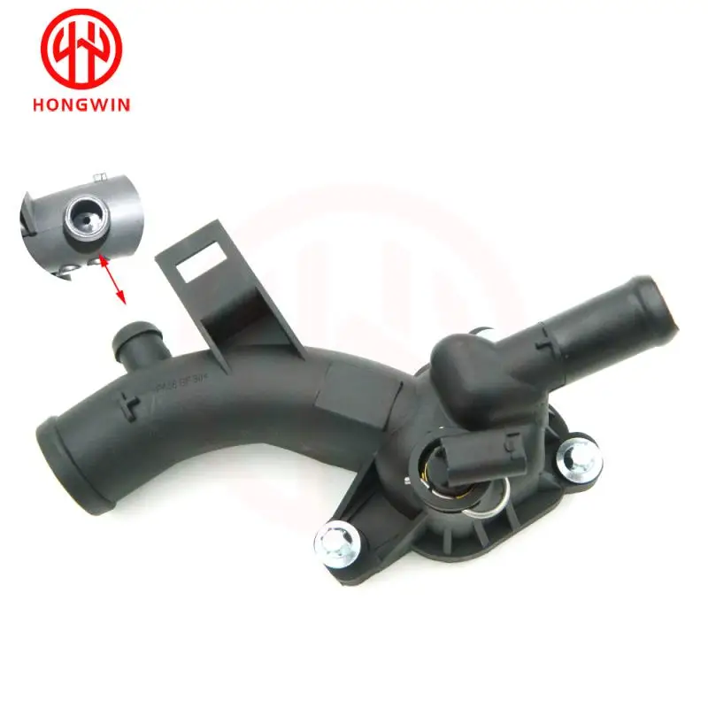 25192985 1338022 55562048 1338487 Thermostat Housing Water Pump Outlet For Opel Astra J Adam Corsa D Meriva B 1.2 1.4L 2009-2023