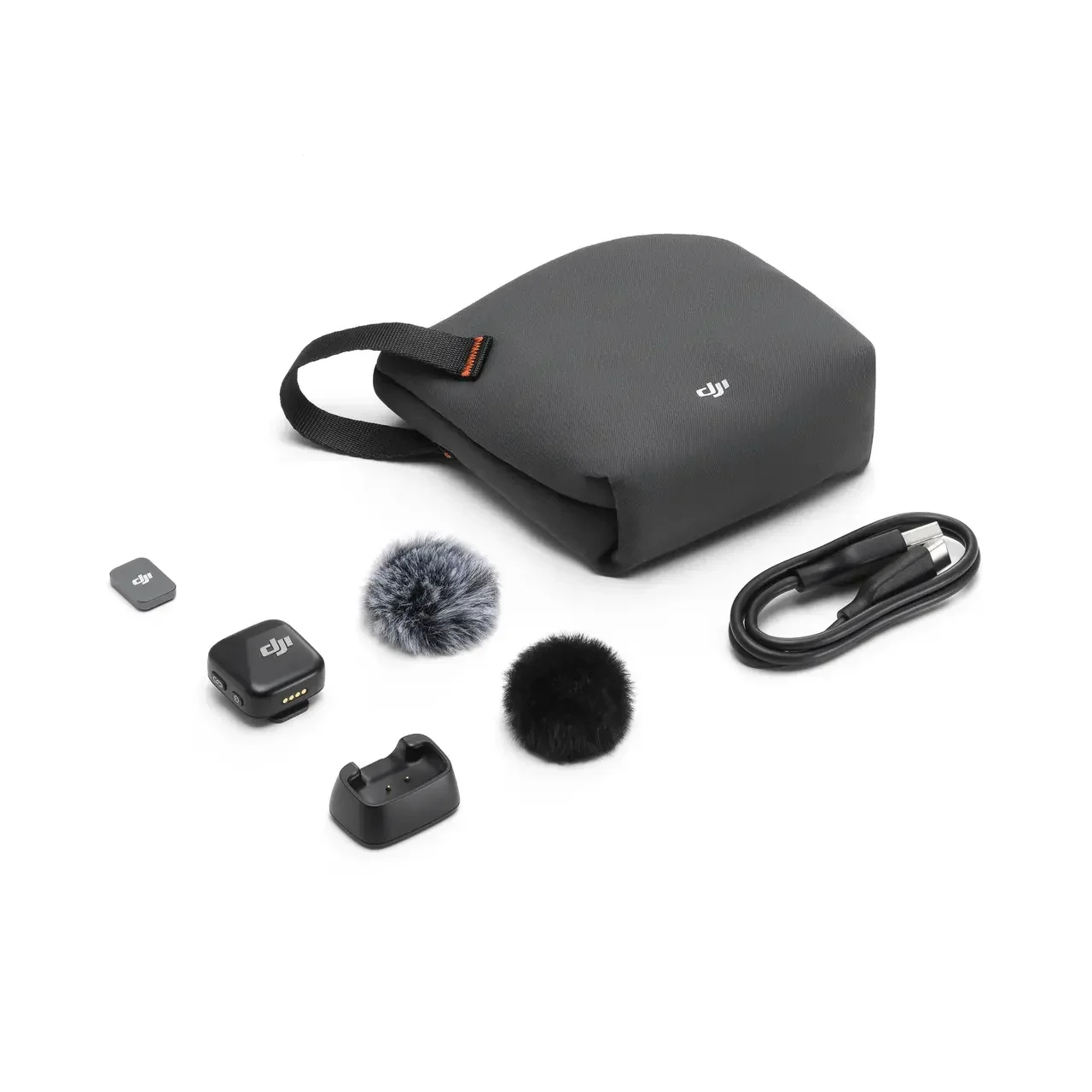 DJI Mic Mini-Sender, hochwertiges Audio mit stabiler Übertragung, Originalmarke auf Lager