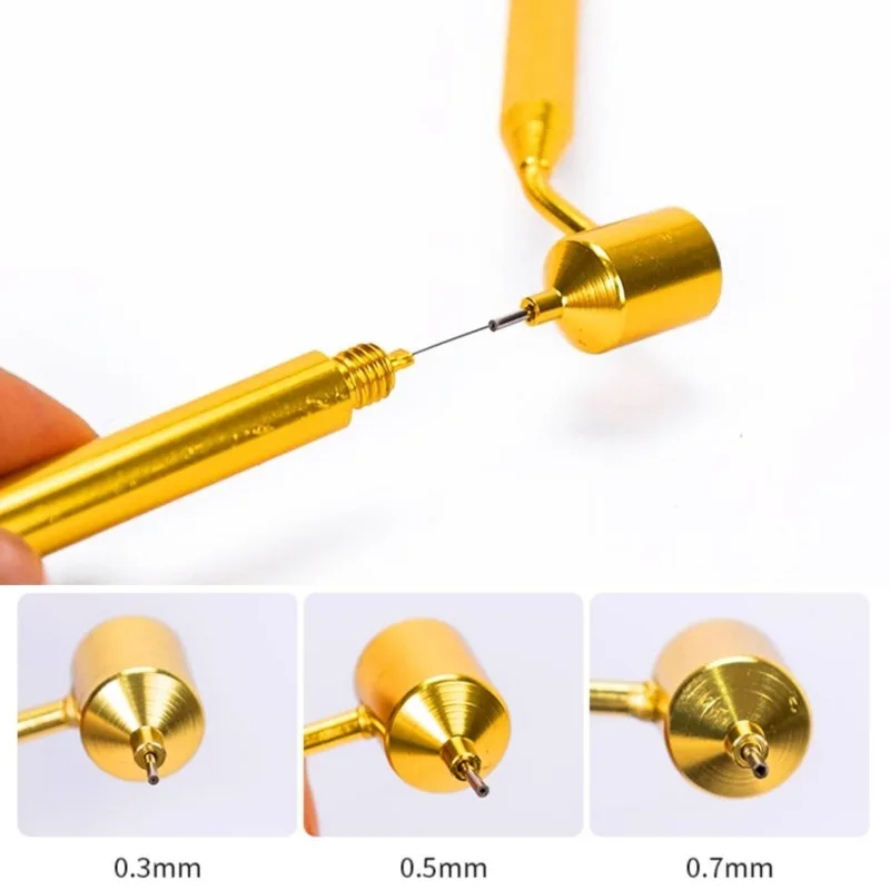 New Pottery Pigment Drawing Golden Pen 0.3/0.5/0.7mm Liquid Writer DIY Ceramic Painting Coloring Smooth Writing Pottery Tools