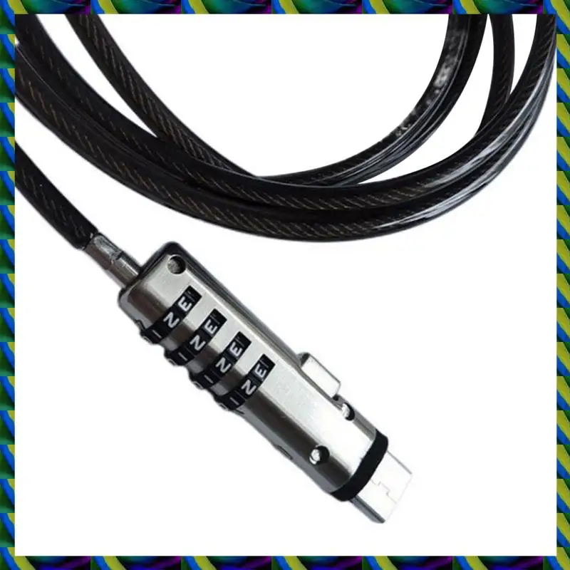 

Ежедневный 10-кратный USB-замок с паролем, используемый для функции защиты от кражи на ноутбуке, планшете, проекторе, телевизоре