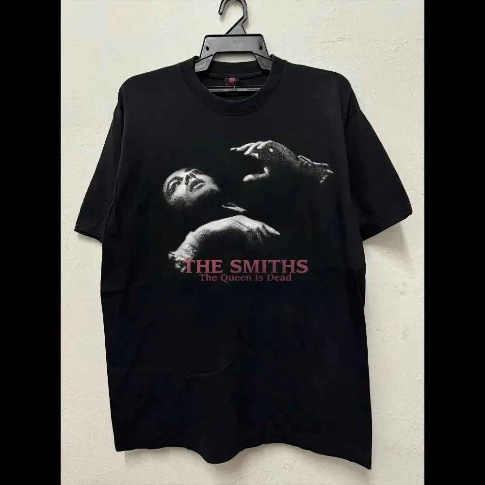 Vintage The Smiths Band Rock Punk T Shirts Meat Is Murder Printed T-shirt Summer New Product Tops Casual Loose Streetwear Unisex