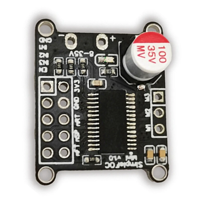 Simplefocmini Brushless DC Motor Driver Board FOC Control Driver SVPWM Control Algorithm Driver Board Module Durable Easy To Use