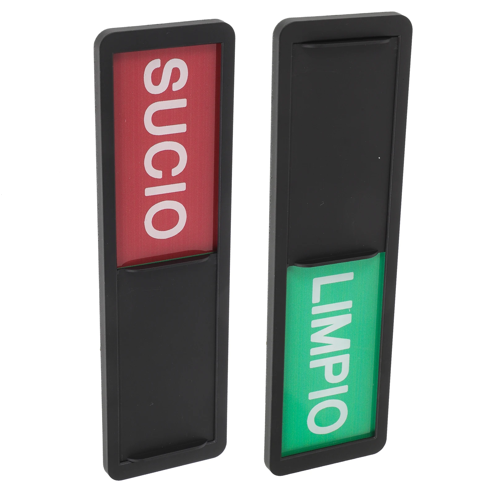 

2Pcs Magnetic Sign Indicator Clean Dirty Status for Dishwasher Laundry Hotel Room Use Adhesive Simple and Convenient