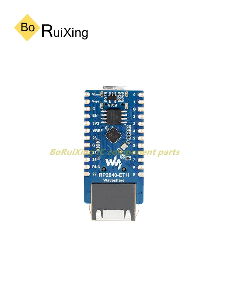 1PCS/LOT  RP2040-ETH-RJ45 Raspberry Pi RP2040 Microcontroller Development Board Onboard CH9120 ETH/RJ45 Network Interface Module