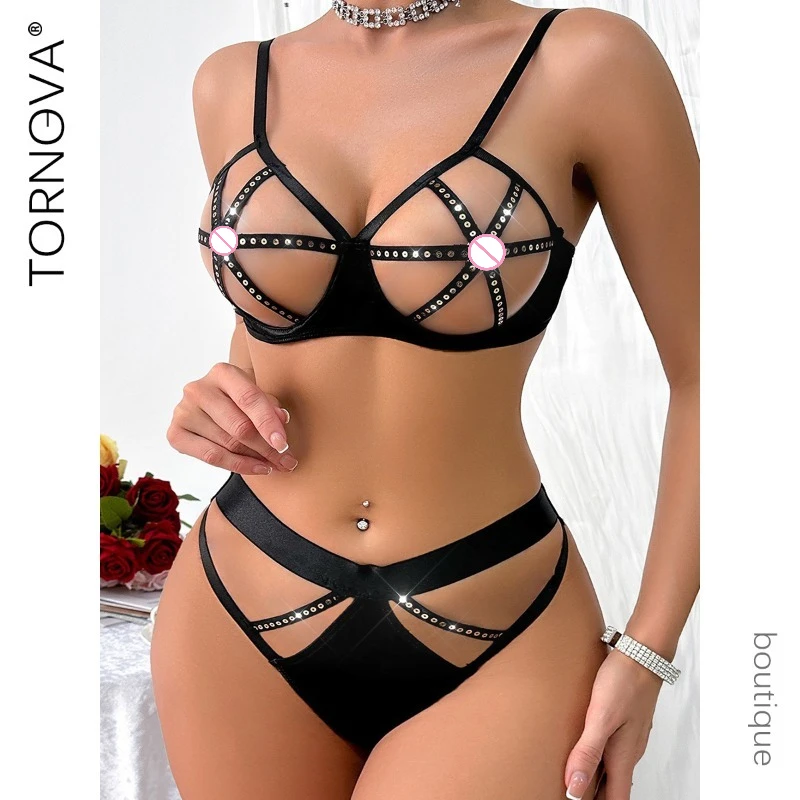 Tornova المثيرة الملابس الداخلية مثير مغر الجوف خارج الساخن المرأة تشكيل الجسم قسط الجوف مغر خاص سيسي HotUnderwear مجموعة #1