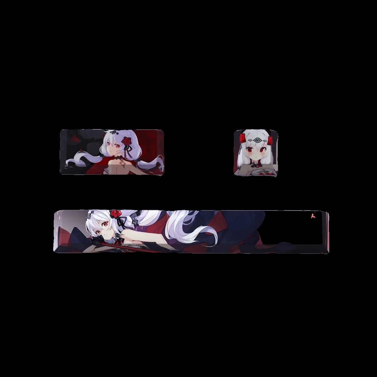 3 مفاتيح/مجموعة Honkai Impact 3 أغطية مفاتيح 6.25U Space Bar ESC 2.25U أدخل أغطية المفاتيح PBT صبغ Subbed Anime Gaming Keycap Cherry Profile