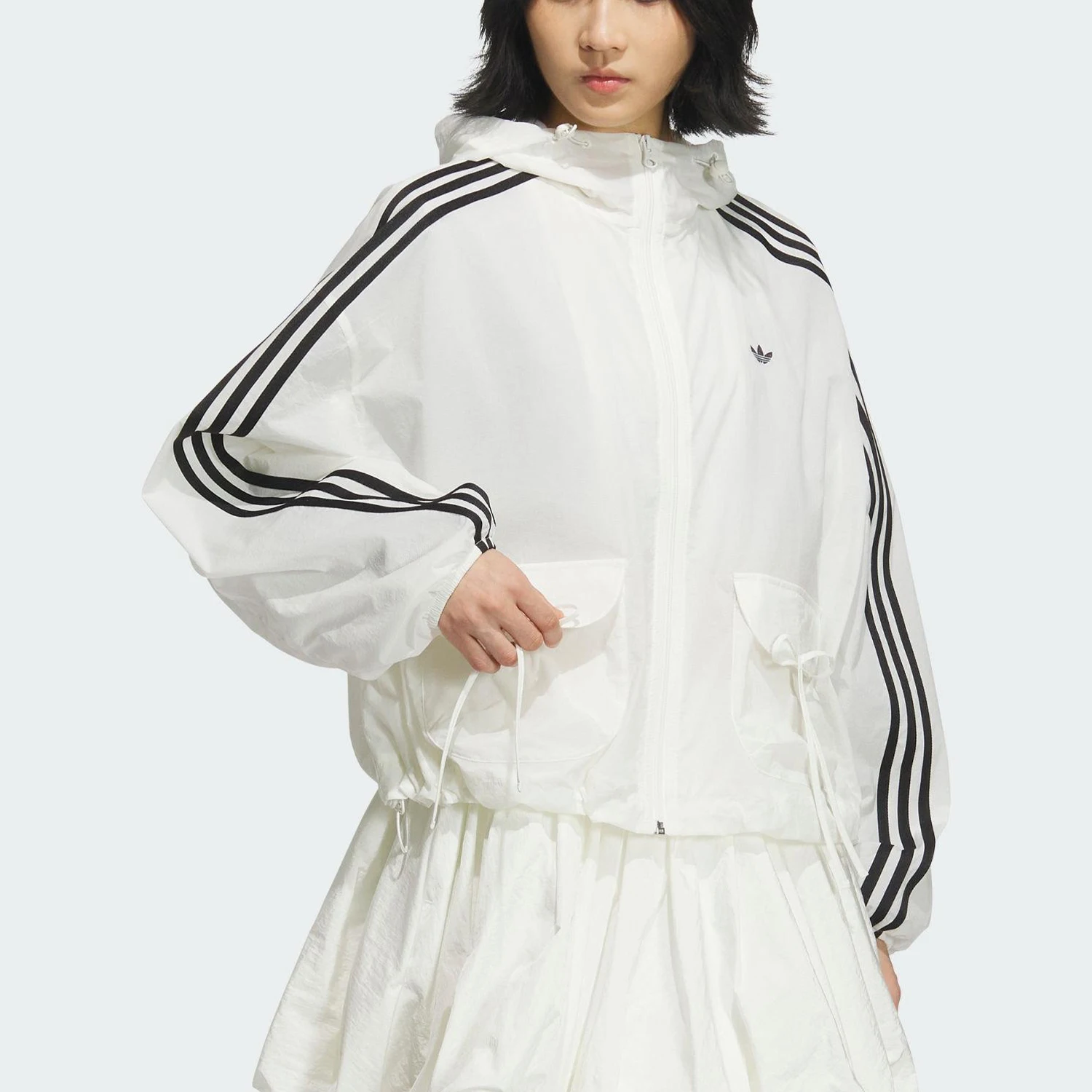 

Adidas Originals Женская укороченная дышащая уличная куртка с защитой от ультрафиолета KB8964