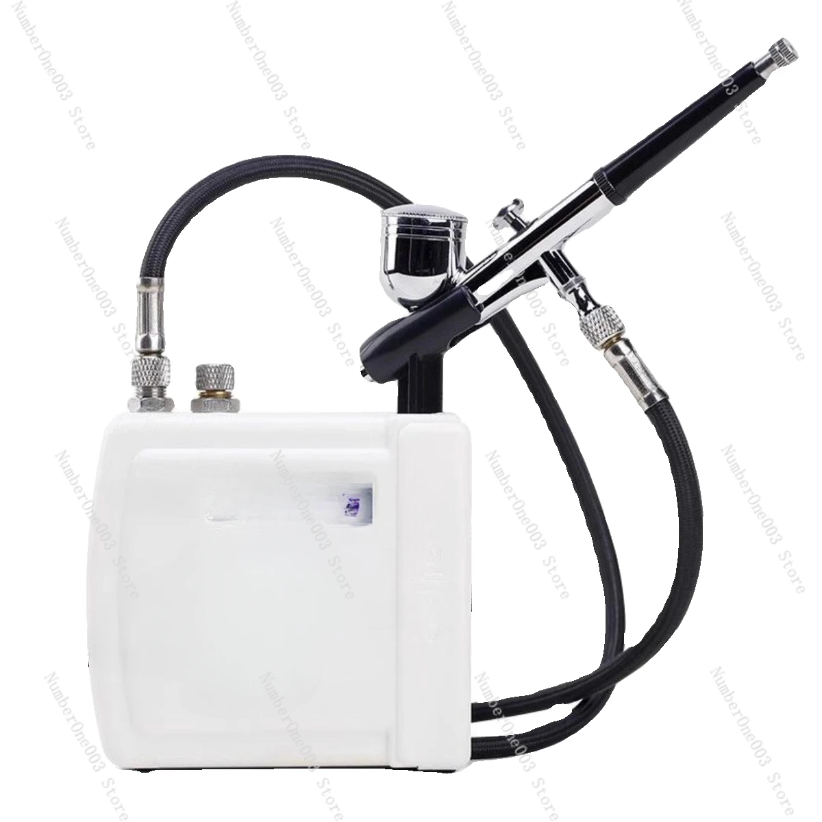 Haosheng Turtle Model Painting Spray Pen, Air Pump, Tattoo Machine Set, Portable Acrylic Gun