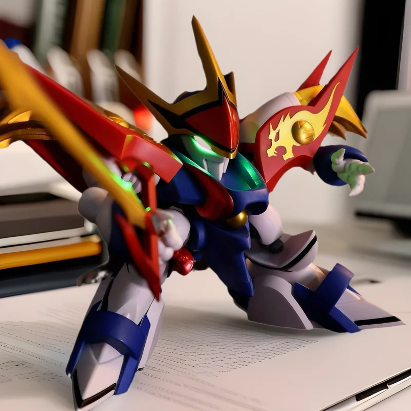 

24 см десять тысяч поколений Nx Fiend Hero биография семь душ дракон тарелка модель ручной работы дракон воин украшения игрушка