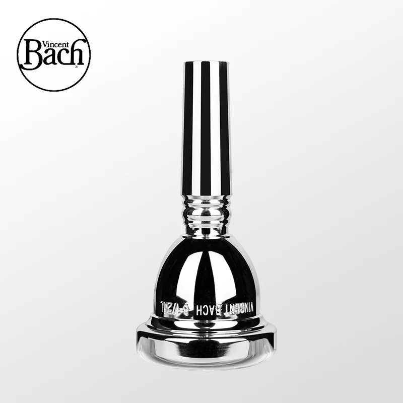 Trombone tenor americano bach série 341, tubo grosso de diâmetro 5gs6.5, bocal de instrumento