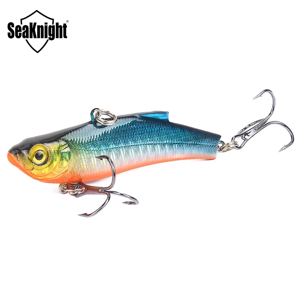 Seaknight New VIB Lures Minnow 7cm 18g 7 Colors Sinking Hard Fishing Bait Sea Fishing Tackle Saltwater Bait Sea Bass Lures