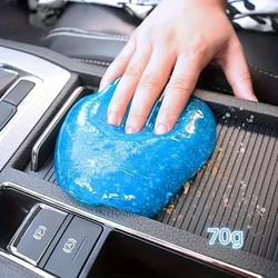 1pc Car Cleaning Gel Slime For Cleaning Tool, Car Vent Magic Dust Remover Glue