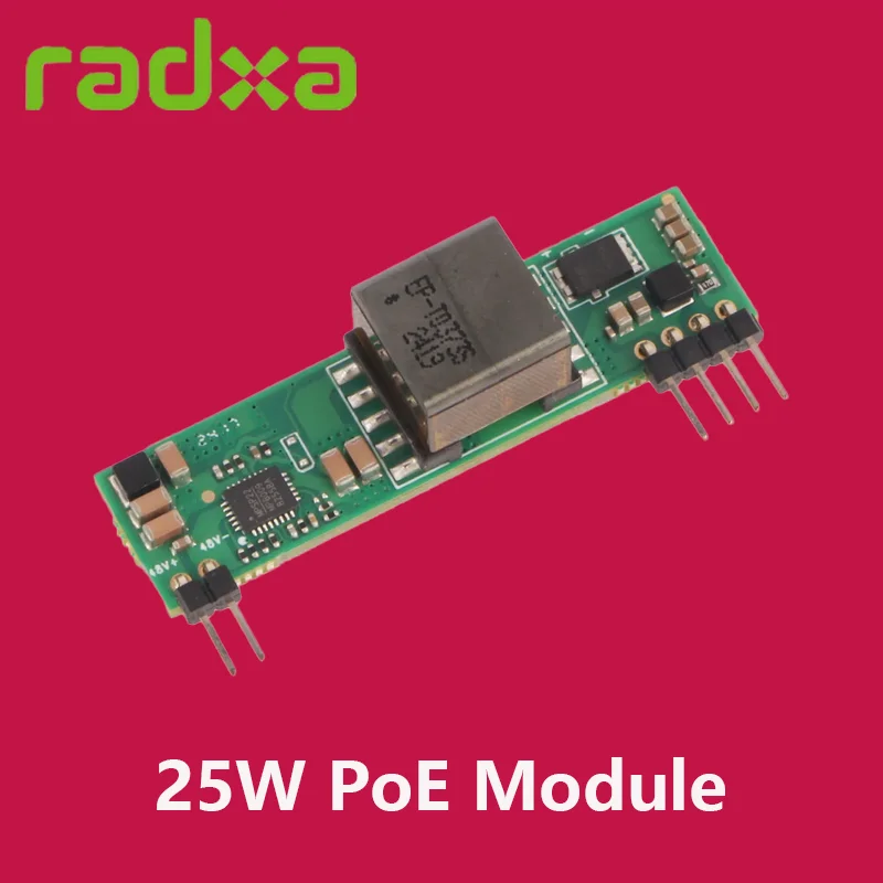 

Модуль Radxa 25 Вт PoE+ 5514, модули питания через Ethernet, совместимые с ROCK SBC