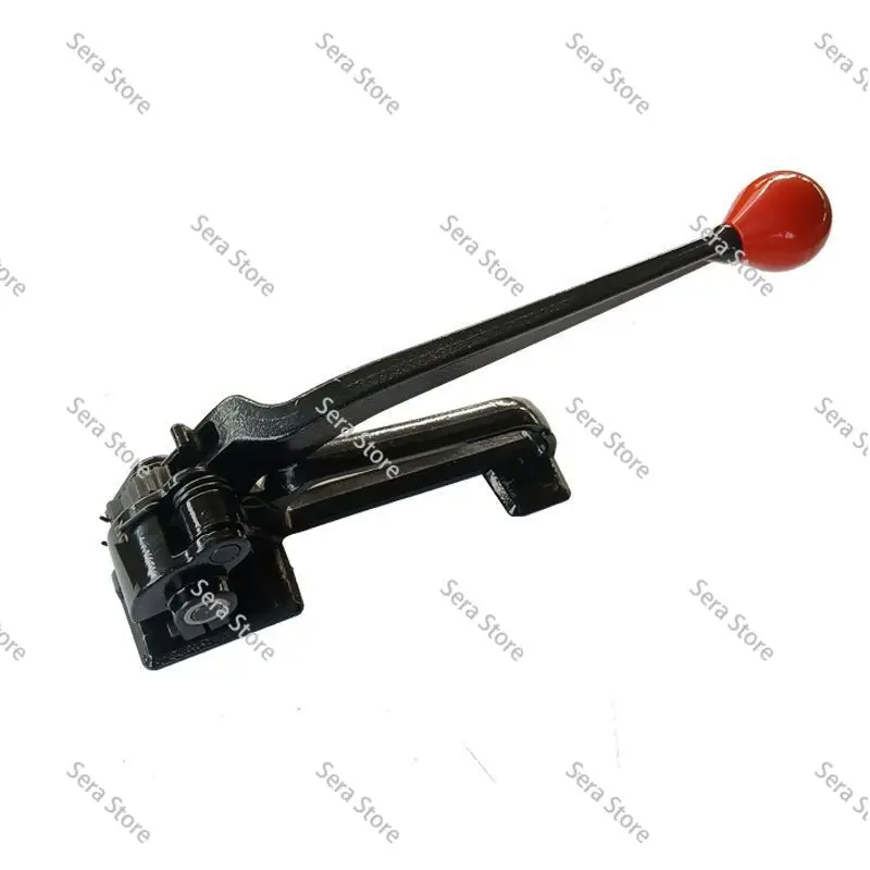 Manual Steel Strapping Tool, Combination Tensioner Sealer for Iron Straps, One-Pack Strapping Machine with Seal