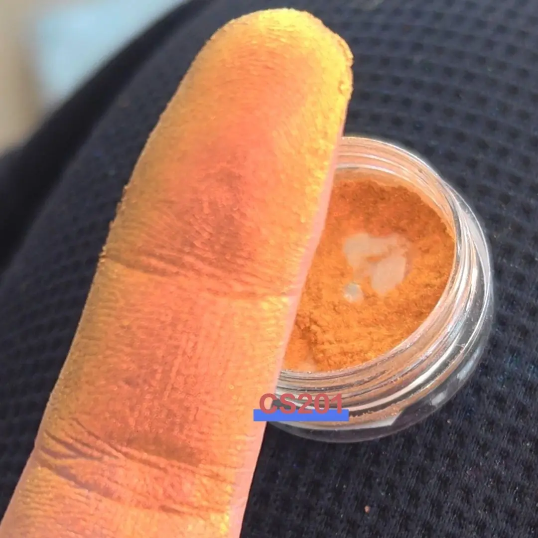 pigmento suelto cambiante multicromo del camaleón del arco iris del caramelo 1g para el maquillaje