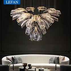 Modern Creative and personalized chandeliers designer model luxurious restaurant pendant light living room ceiling decoration