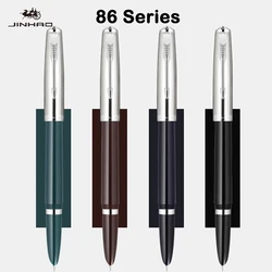 Luxury Quality JINHAO 86 Fountain Pen Business Office writing Pen Financial Student School Stationery Supplies Classic Ink Pens