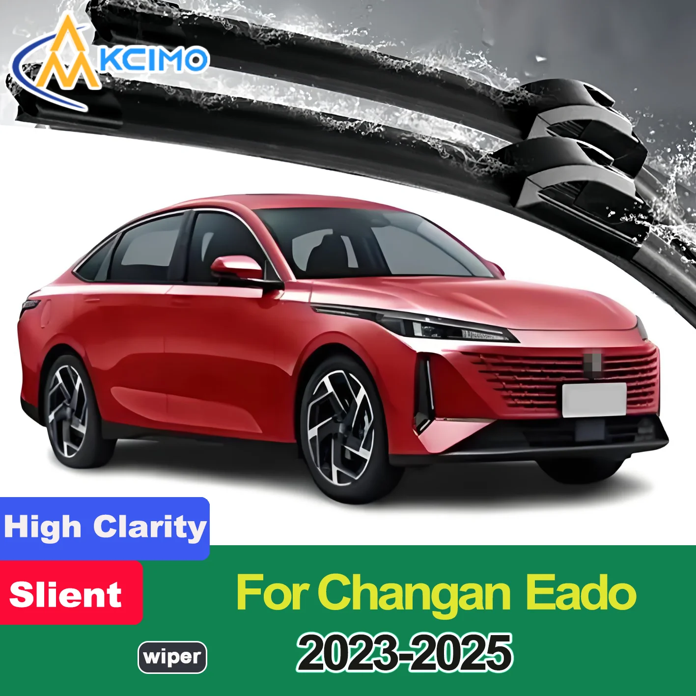 

2PCS New Wiper Blades for Changan Eado 2023-2025 Changan Lamore (before renaming) Changan Nevo A05 (PHEV) Oshan 520 Window Brush