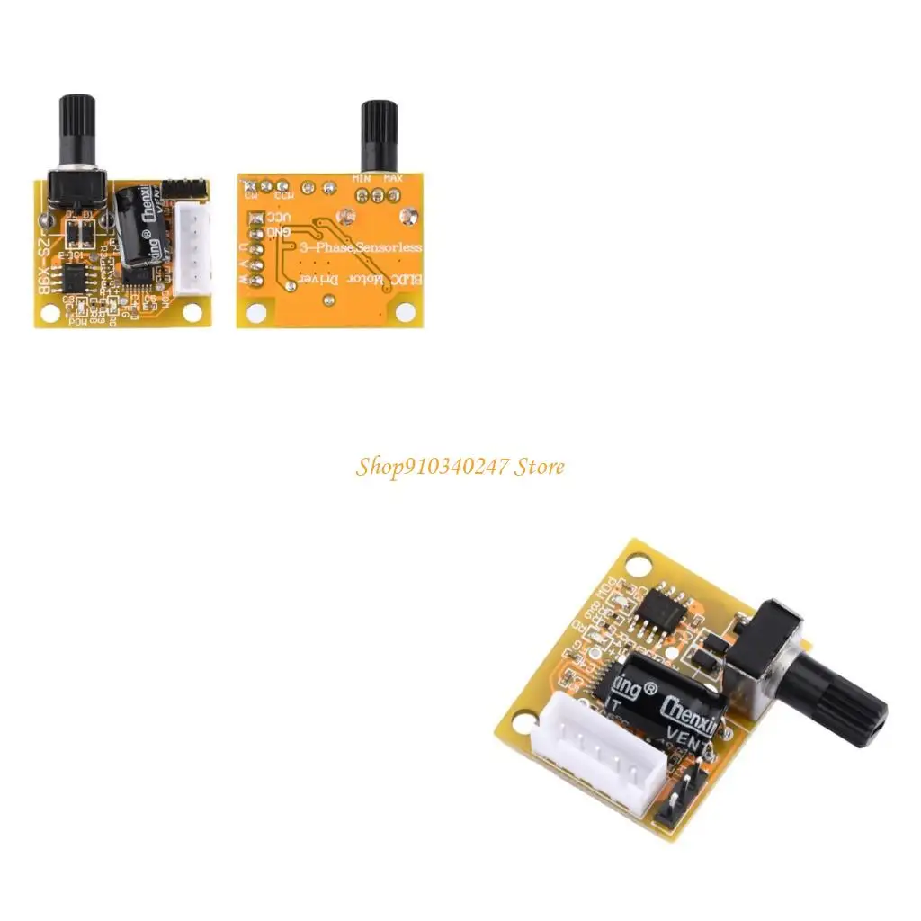 

Q22A 15 Вт 3-фазный модуль драйвера бесщеточного двигателя 5 В-15 В плата управления скоростью модуль питания контроллер