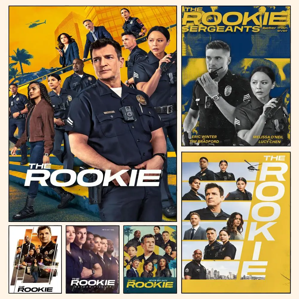 The Rookies Poster Waterproof HD Modern Peel And Stick Wall Decor Living Room Dorm Garage