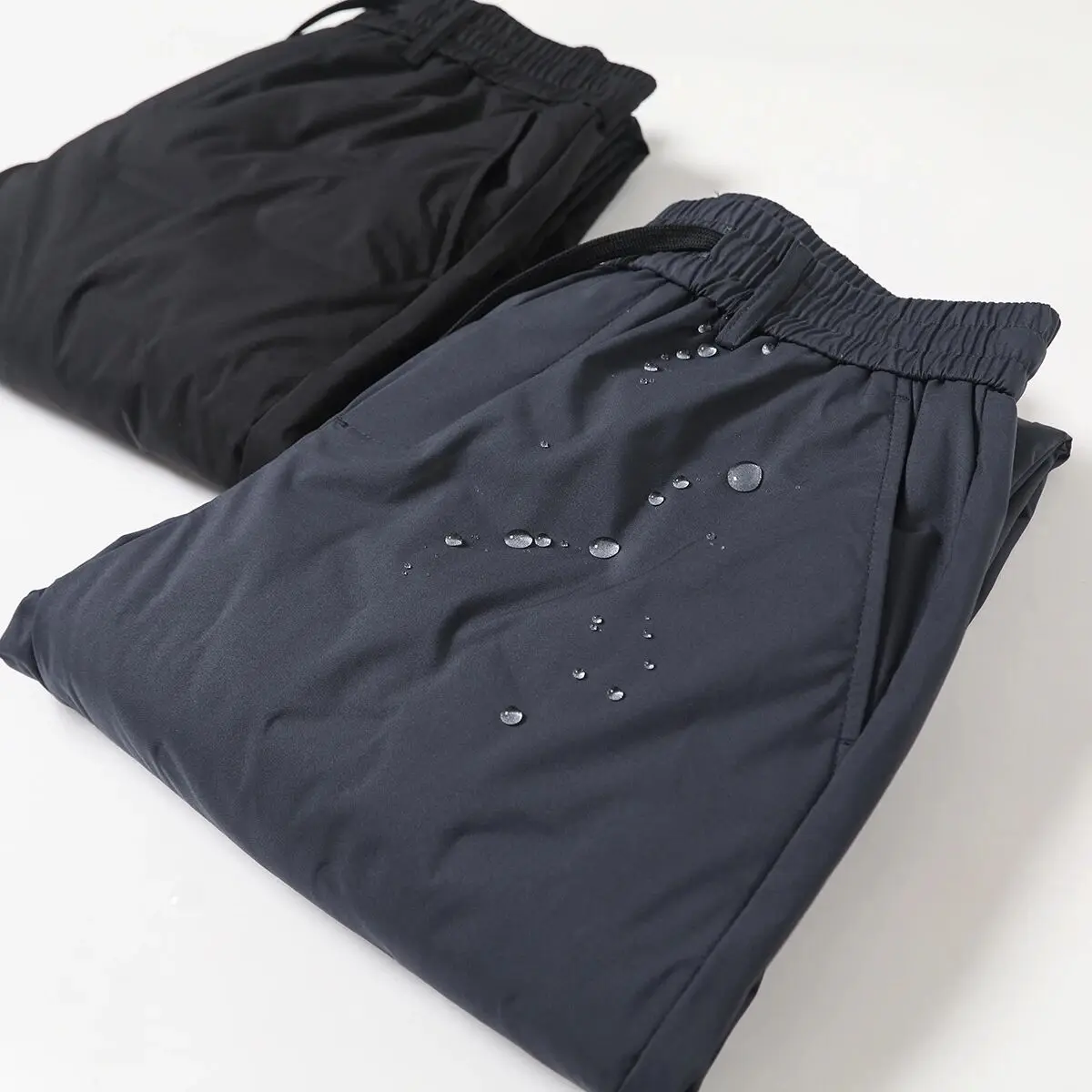 

Утепленные брюки мужские зимние для активного отдыха, ветрозащитные, водоотталкивающие, модные, повседневные, прямого кроя, однотонные